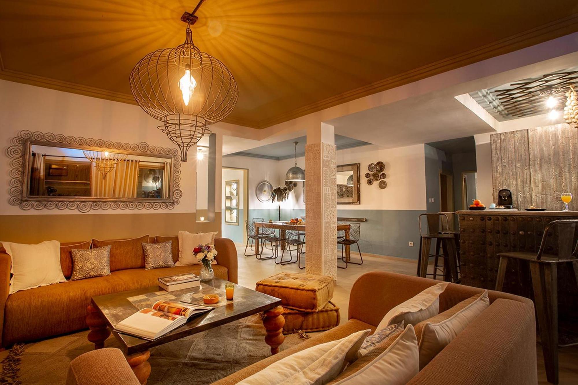 Apartament Les Tanneurs Penthouse Marrakech Marrakesz Zewnętrze zdjęcie