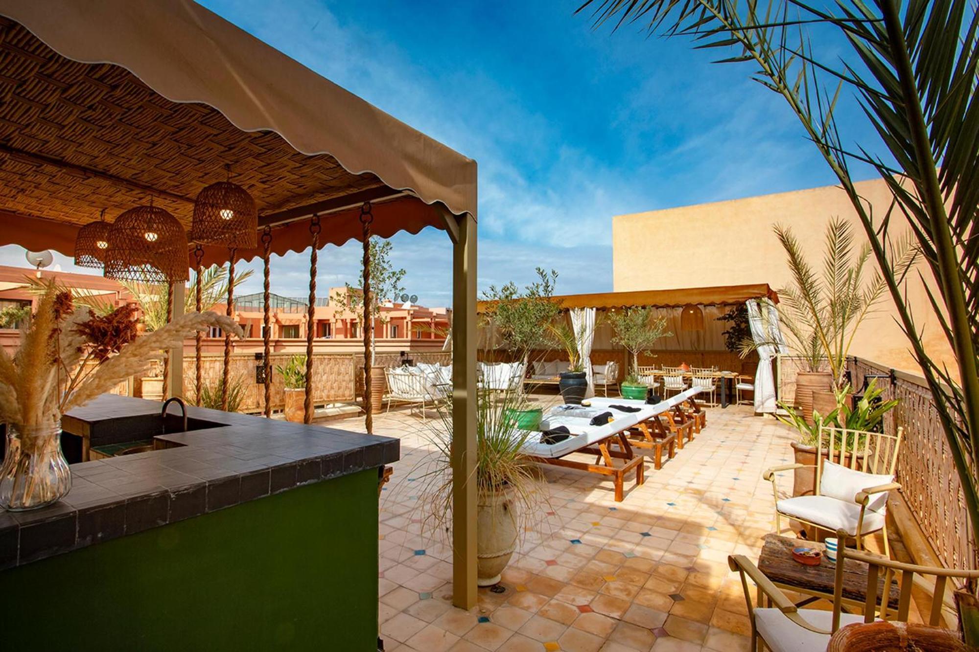 Apartament Les Tanneurs Penthouse Marrakech Marrakesz Zewnętrze zdjęcie