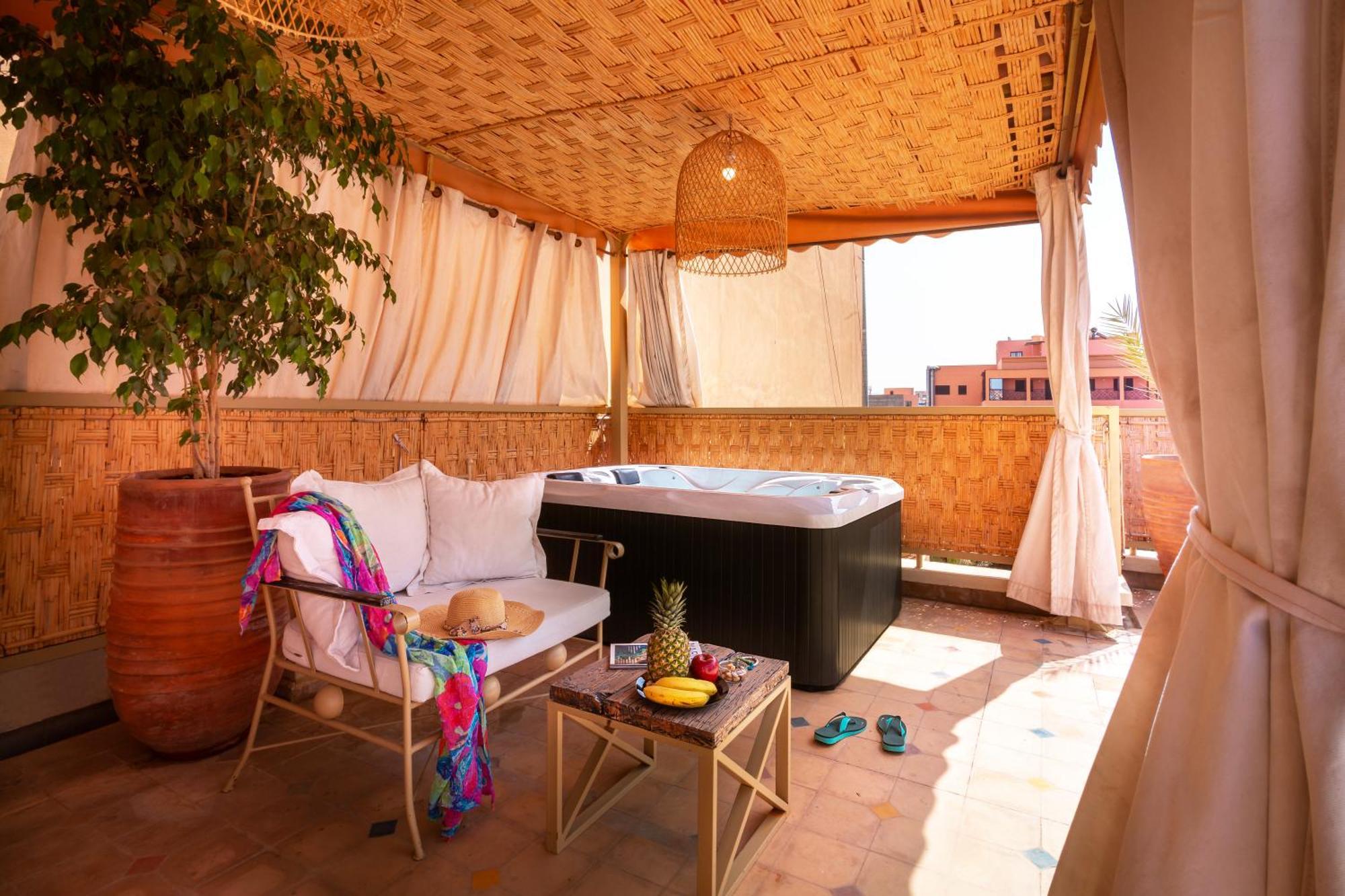 Apartament Les Tanneurs Penthouse Marrakech Marrakesz Zewnętrze zdjęcie