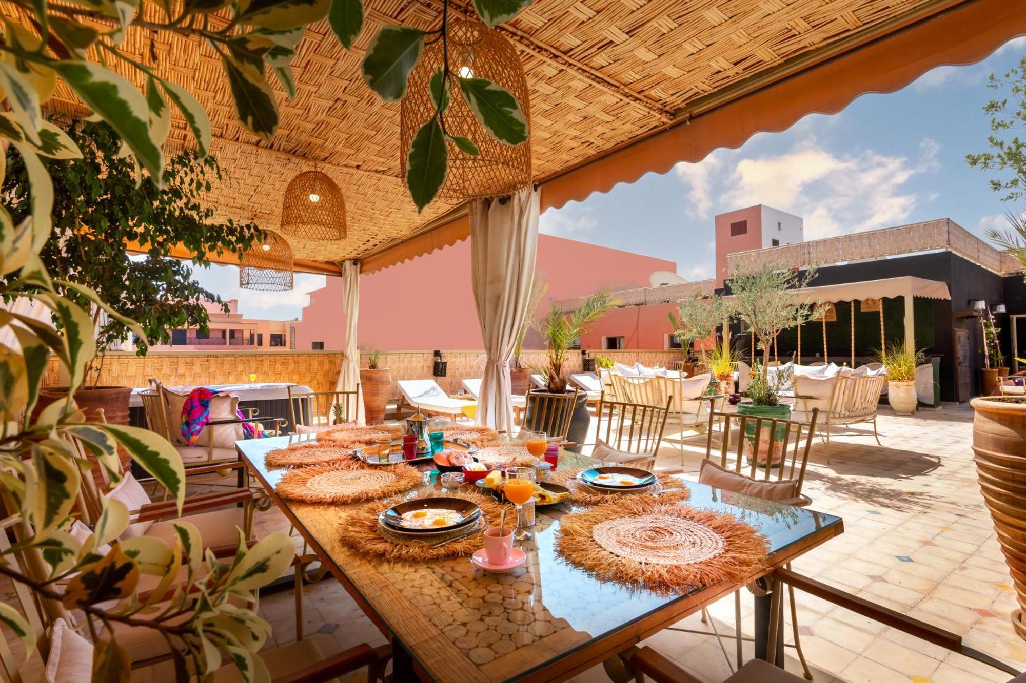 Apartament Les Tanneurs Penthouse Marrakech Marrakesz Zewnętrze zdjęcie